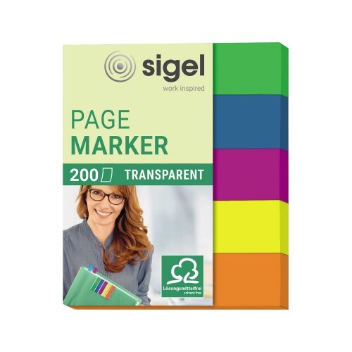 SIGEL Haftstreifen Folie 50 x 12 mm (B x H)
