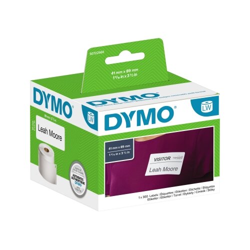 DYMO® Namensetikett Original 41 x 89 mm (B x H)