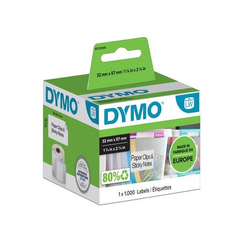 DYMO® Vielzwecketikett 32 x 57 mm (B x H)