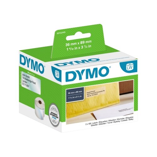 DYMO® Adressetikett 36 x 89 mm (B x H)