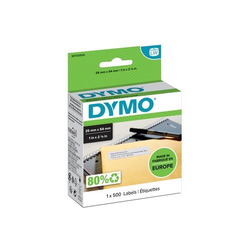 DYMO® Adressetikett 25 x 54 mm (B x H)