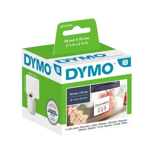 DYMO® Vielzwecketikett 54 x 70 mm (B x H)