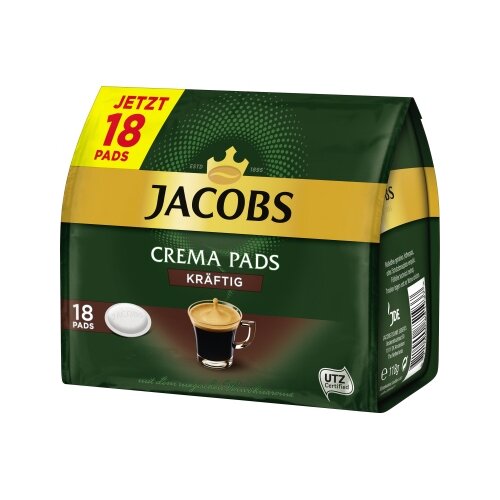 JACOBS Kaffeepads Crema Kräftig