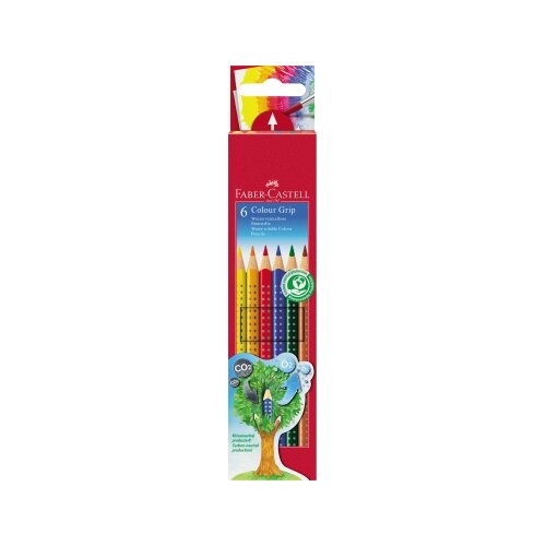 Faber-Castell Buntstift Colour GRIP 6 St./Pack.