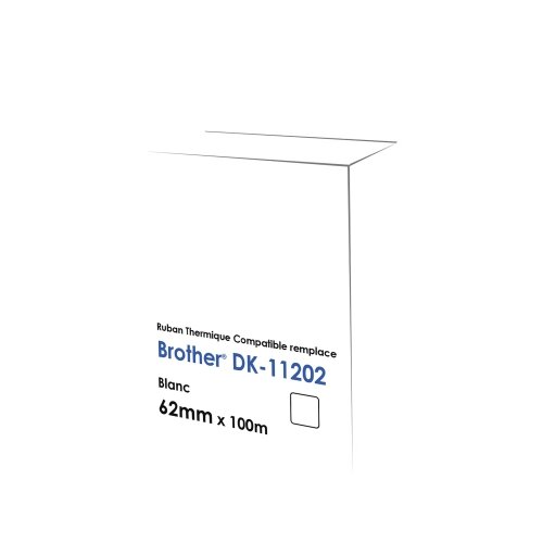 Quattro-Print Versandetikett Kompatibel mit Brother DK11202 62 x 100 mm (B x H)
