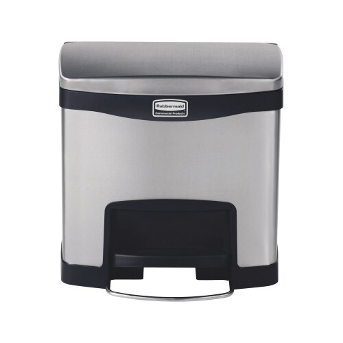 Rubbermaid Tretabfalleimer SLIM JIM® STEP-ON 15 l 1 Sortierfach