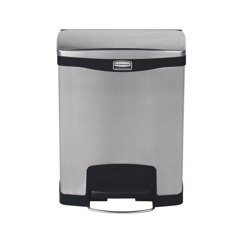 Rubbermaid Tretabfalleimer SLIM JIM® STEP-ON 30 l 1 Sortierfach