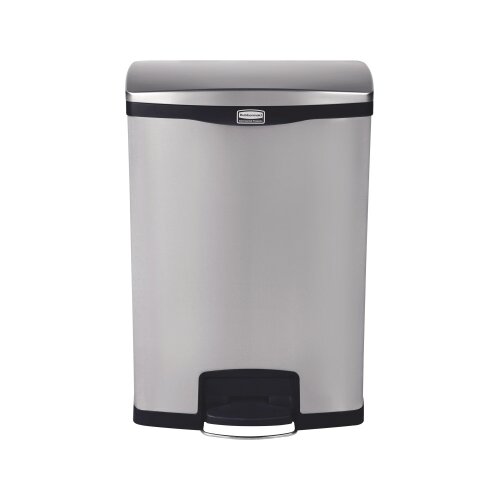 Rubbermaid Tretabfalleimer SLIM JIM® STEP-ON 90 l 1 Sortierfach