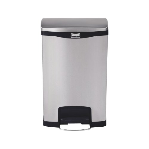 Rubbermaid Tretabfalleimer SLIM JIM® STEP-ON 50 l 1 Sortierfach