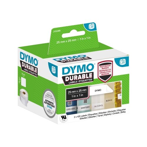 DYMO® Hochleistungsetikett Original 25 x 25 mm (B x H)