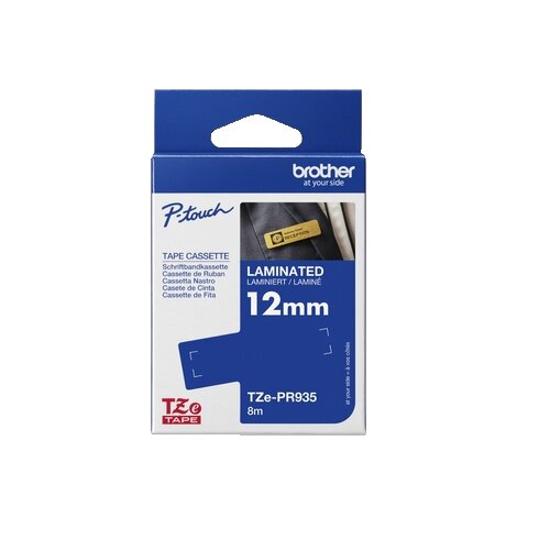 Brother Schriftbandkassette P-touch 12 mm x 8 m (B x L) TZe-PR935