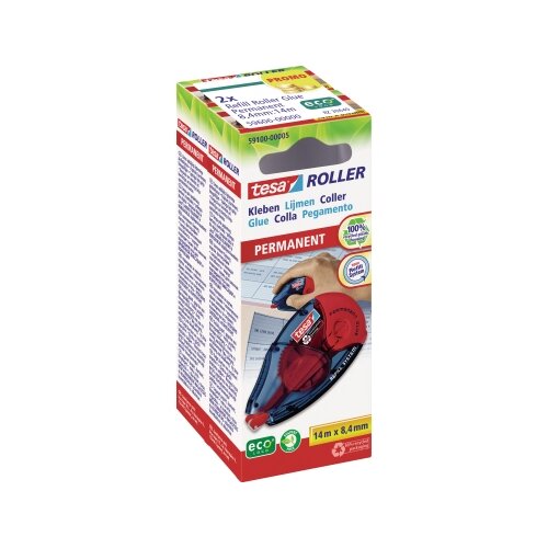 tesa® Kleberoller permanent 2 St./Pack.