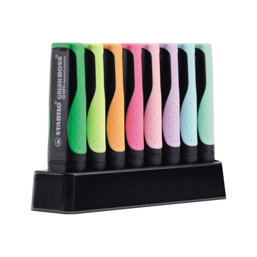 STABILO® Textmarker GREEN BOSS® 8 St./Pack.