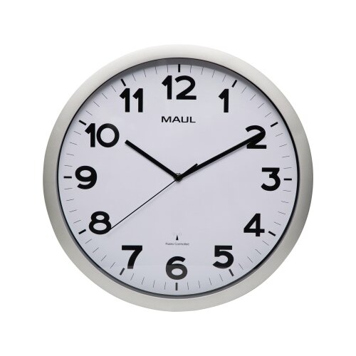 MAUL Funkuhr MAULstep 40 x 5 cm (Ø x T)