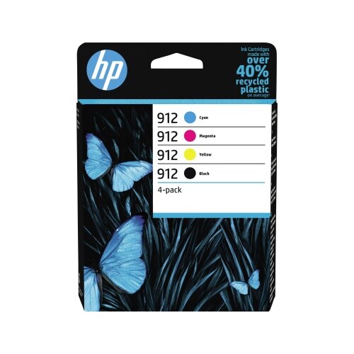 HP Tintenpatrone 912 schwarz, cyan, magenta, gelb