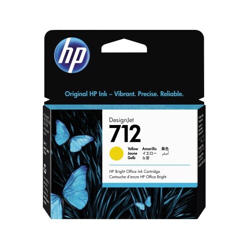 HP Tintenpatrone 712 gelb