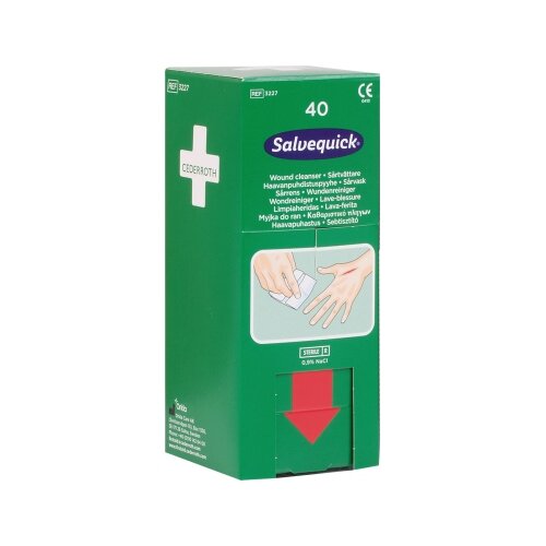 Salvequick Wundreinigungstuch