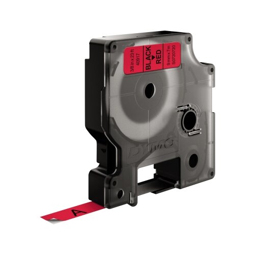 DYMO® Schriftbandkassette D1 9 mm x 7 m (B x L) rot