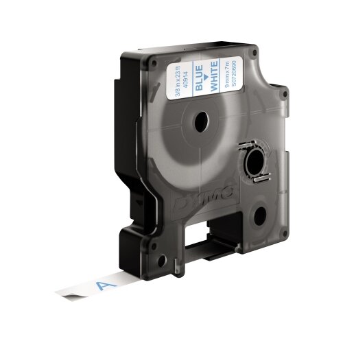 DYMO® Schriftbandkassette D1 9 mm x 7 m (B x L) weiß