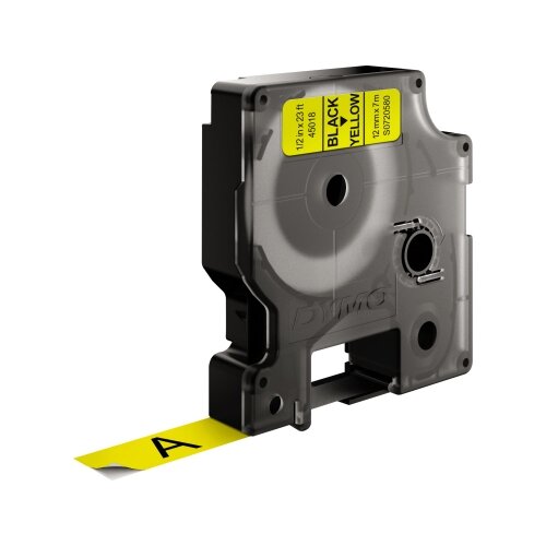 DYMO® Schriftbandkassette D1 12 mm x 7 m (B x L) gelb