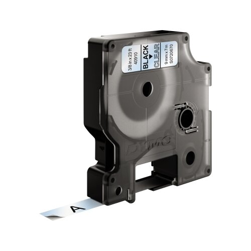 DYMO® Schriftbandkassette D1 9 mm x 7 m (B x L) transparent