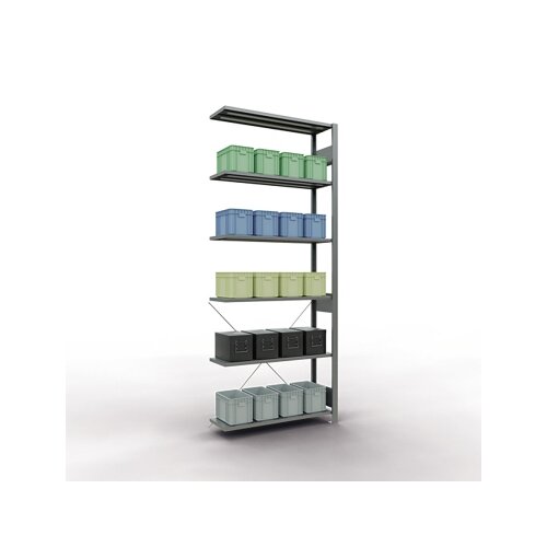 SCHULTE Anbauregal MULTIplus150 6 Fachböden