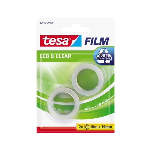 tesa® Klebefilm Eco & Clear 2 St./Pack.