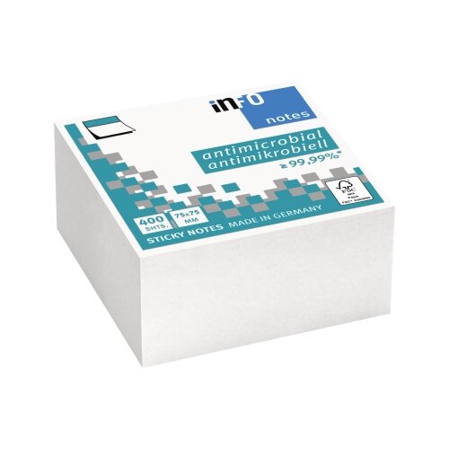 Info Haftnotiz weiß 400 Bl.