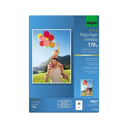 SIGEL Fotopapier Everyday 50 Bl./Pack.