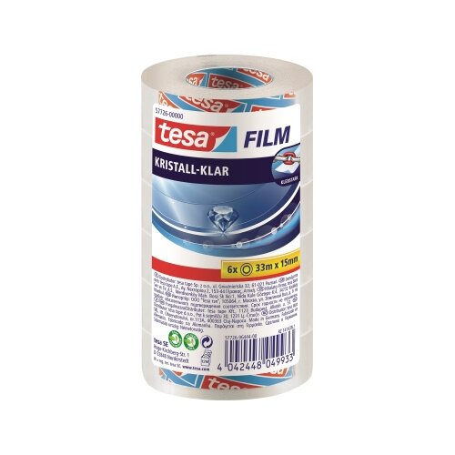 tesa® Klebefilm tesafilm® kristall-klar 6 St./Pack.