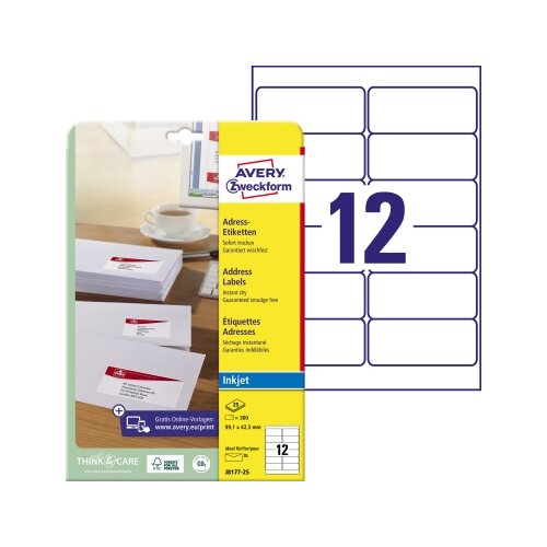 Avery Zweckform Adressetikett 99,1 x 42,3 mm (B x H)