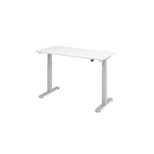 Hammerbacher Schreibtisch Mini 1.400 x 710-1.200 x 672 mm (B x H x T)
