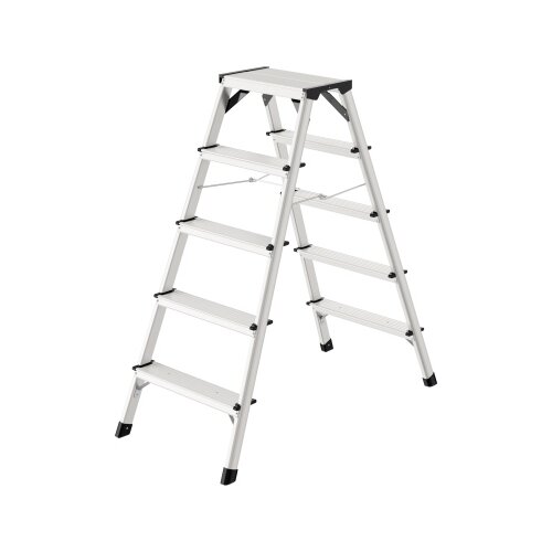 Hailo Stehleiter D60 Standardline max. Arbeitshöhe 2,65 m
