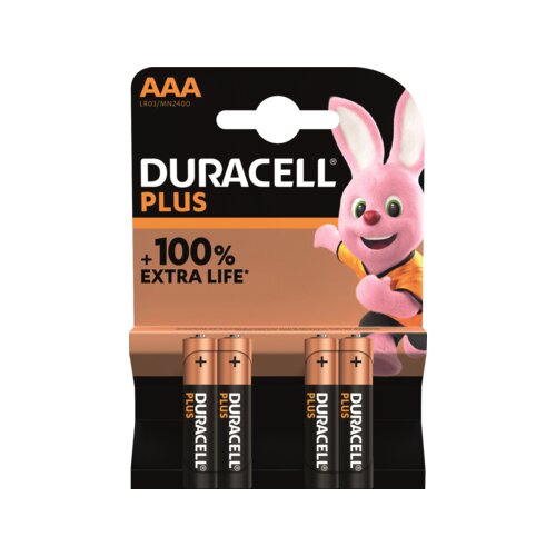 DURACELL Batterie Plus AAA/Micro