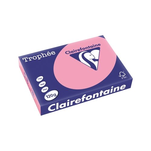 Clairefontaine Kopierpapier Trophée Color DIN A4 120 g/m² 250 Bl./Pack.