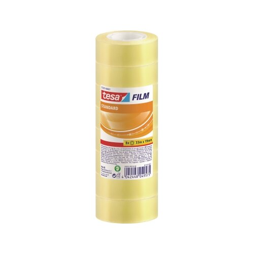 tesa® Klebefilm standard 19 mm x 33 m (B x L) 8 St./Pack.