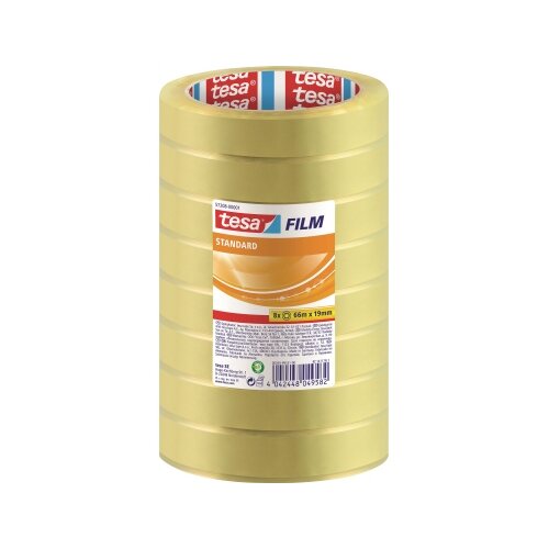tesa® Klebefilm standard 19 mm x 66 m (B x L) 8 St./Pack.