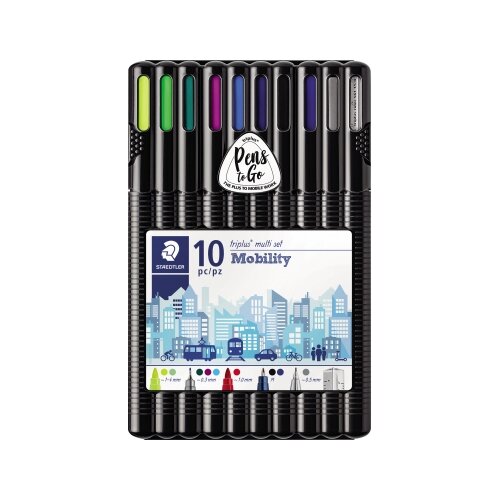 STAEDTLER® Schreibgeräteset triplus® multi set 34 Mobility Star