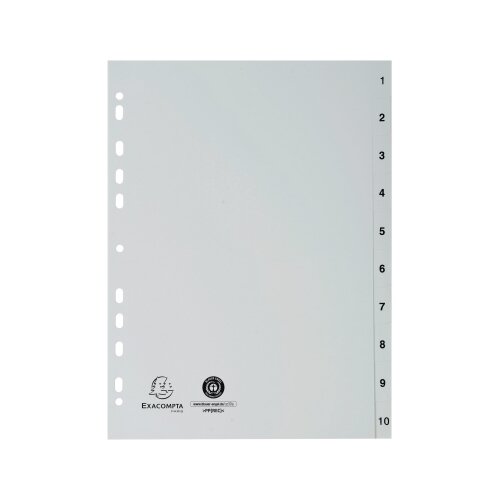 Exacompta Zahlenregister Forever® DIN A4 1-10