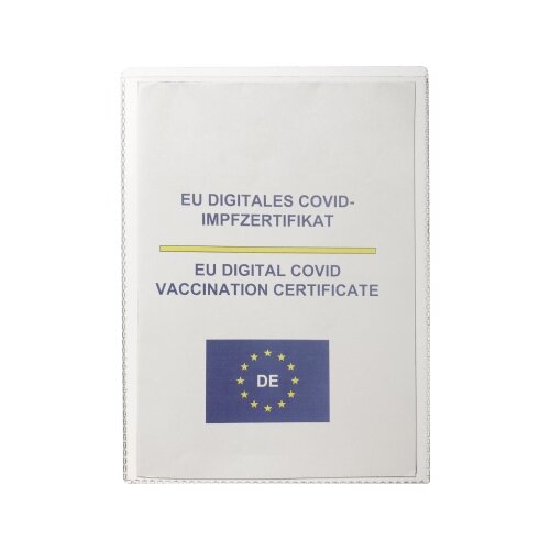 DURABLE Ausweishülle 105 x 148 mm (B x H) oben offen