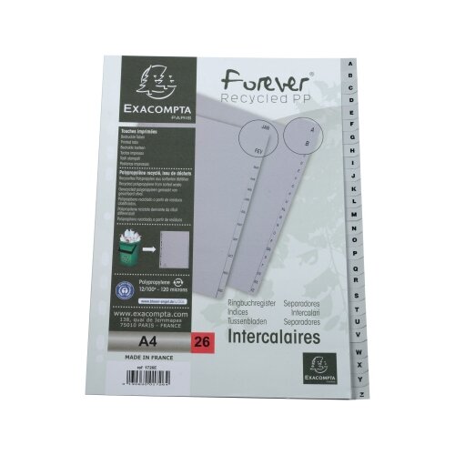 Exacompta A-Z Register Forever® DIN A4