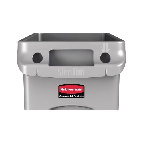 Rubbermaid Abfalleimer Slim Jim® 87 l