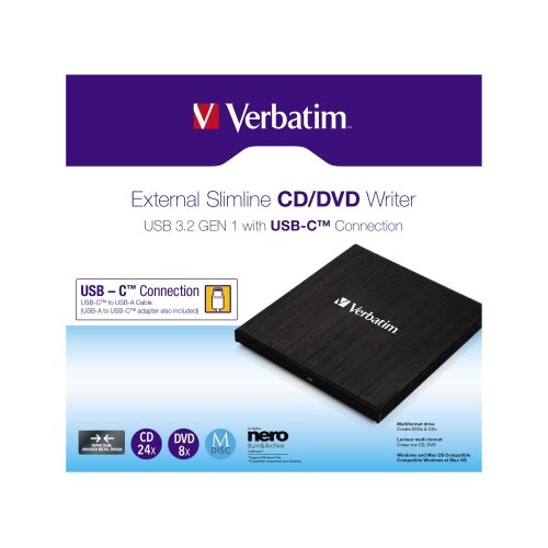 Verbatim Laufwerk extern Slimline