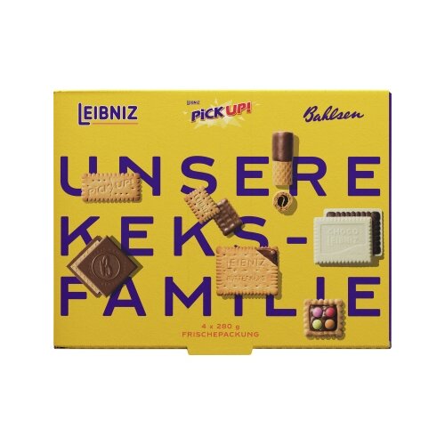 Bahlsen Gebäckmischung Unsere Keks-Familie