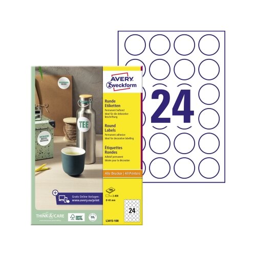 Avery Zweckform Universaletikett 40 mm