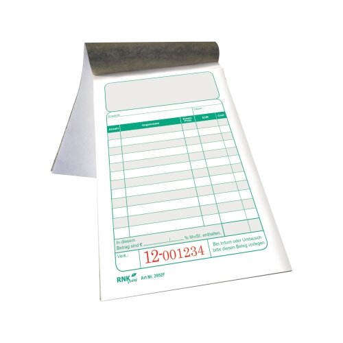 RNK Verlag Kassenblock