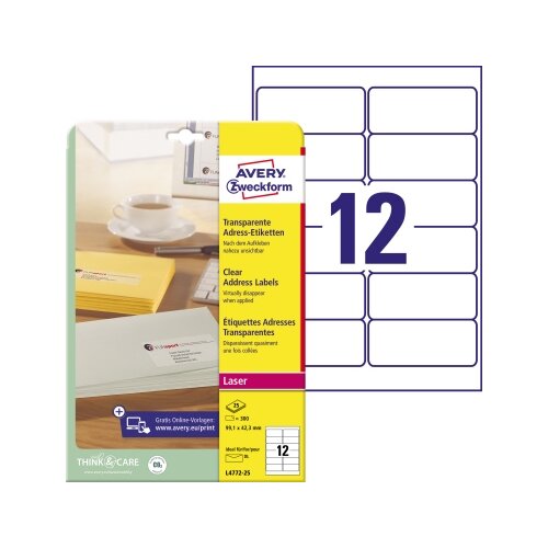 Avery Zweckform Adressetikett QuickPEEL™ 99,1 x 42,3 mm (B x H)