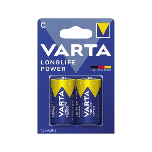 Varta Batterie Longlife Power C/Baby 7.800 mAh 2 St./Pack.