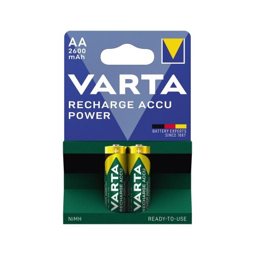 Varta Akku Recharge Accu Power AA/Mignon 2 St./Pack.