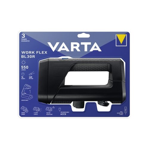 Varta Taschenlampe Work Flex® BL30R